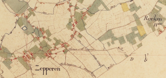 PercelenkaartZepperen1849LV