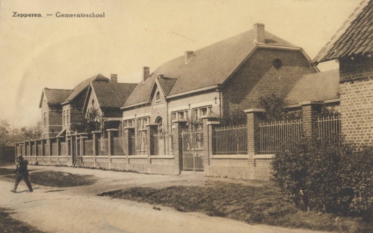 zepgemeenteschoolprentkaart1935+-rep